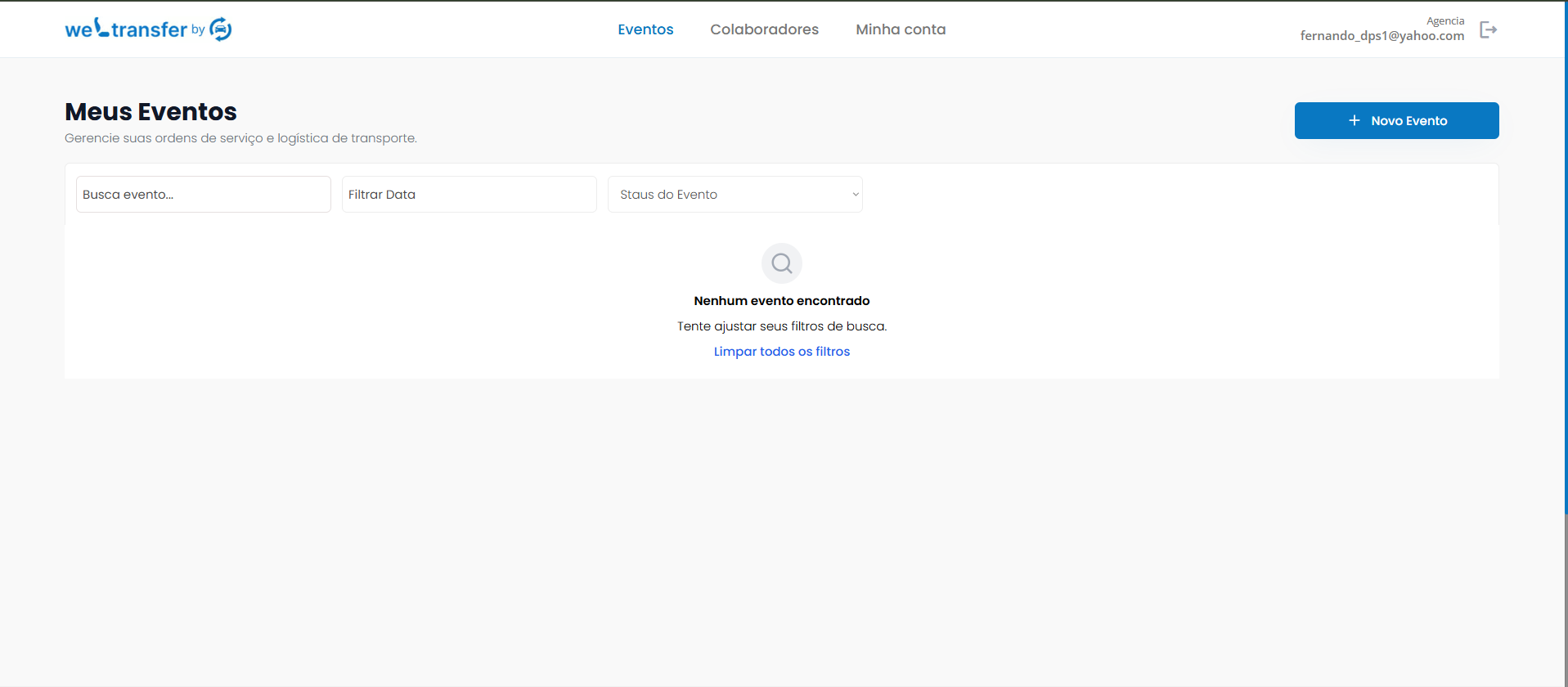 WeTransfer - Resgate & Operação